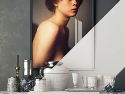 DecorSet 001 3D model
