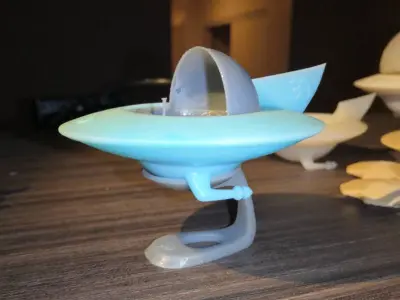 The Jetsons Family Saucer Free 3D print model
