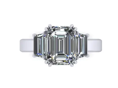 Solid Love Woman Wedding Ring  3D print model