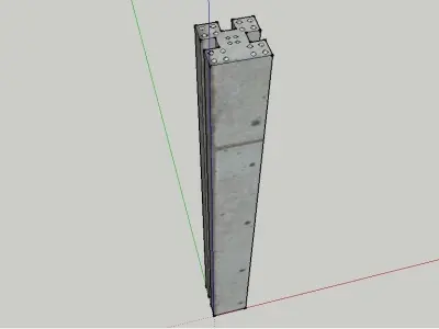 RCCB PILLARS 3D model