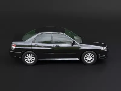 Subaru Impreza GD 2007 3D model