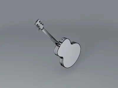 Stomberg Master 400 guitar Free 3D model