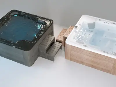 Jacuzzi Hot Tub 3D model