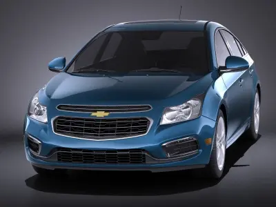 Chevrolet Cruze Sedan 2015 VRAY 3D model