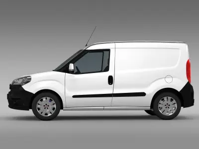 Fiat Doblo Cargo 263 2017 3D model