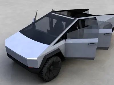 TESLA CYBERTRUCK 2019 3D model