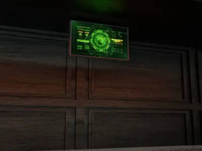 Sci - Fi Engineering Room 3D model