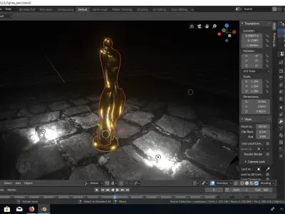 Women figurine 3D print model