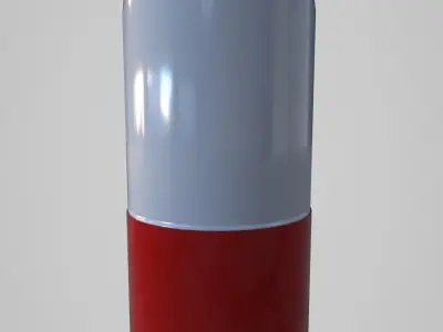 Drug Pill Low-poly 3D model