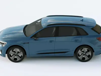 Audi E-Tron 2020 3D model