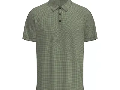 Polo T-shirt 3d Model 3D model