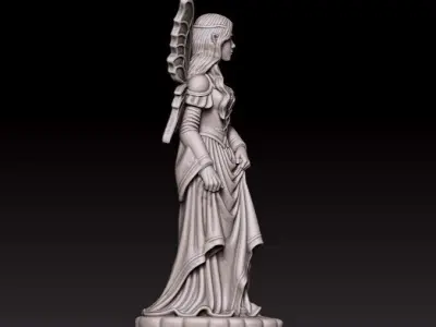 Loira - mujer hada 3D print model