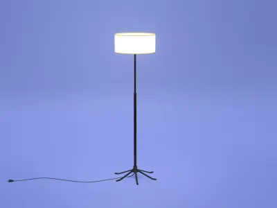 PBR Floor Lamp 3D model buy