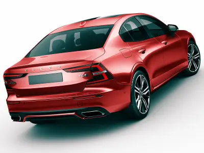 Volvo R-Design S60 2019 3D model