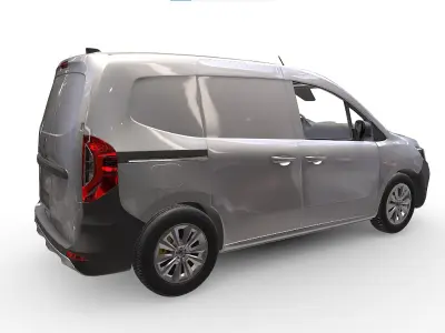 All New Renault Kangoo Van 3D model