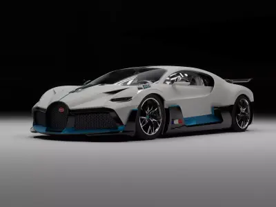 Bugatti Divo 3D model