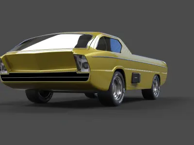 Dodge Deora 1967 3D model