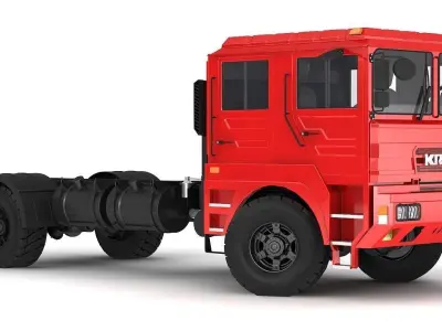KRAZ 5140  3D model