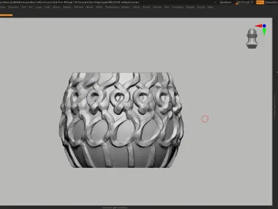 vase 3d print 458  3D print model