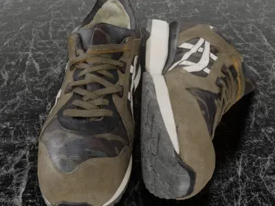 ASICS GEL GT-COOL 3D SHOES Low-poly 3D model