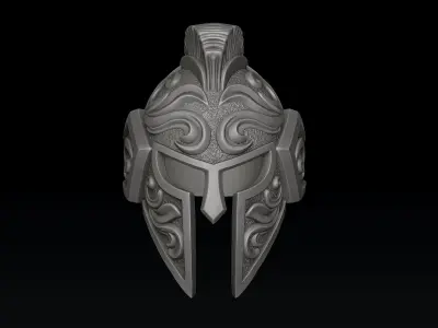 Helmet Ring v3 3D print model