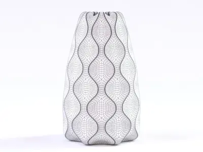 Geometric Flower Vase 3D print model