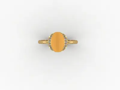 gold ring pint jewelry model 3d stl 3D print model shop