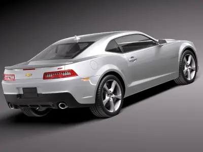 Chevrolet Camaro ZL1 - 2012 3D model