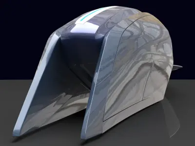 Aerotrain 3D model 3D model