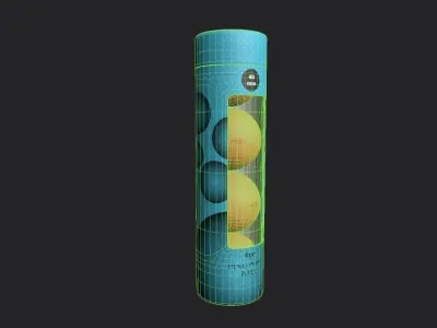Ping Pong Ball M01 3D model