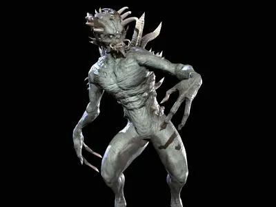 Triglaz Low-poly 3D model