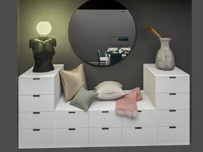 interior drawer  Free 3D model