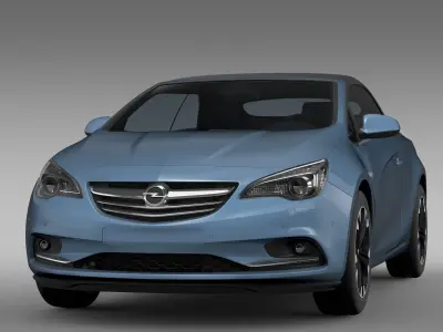 Opel Cascada Turbo 2017 3D model