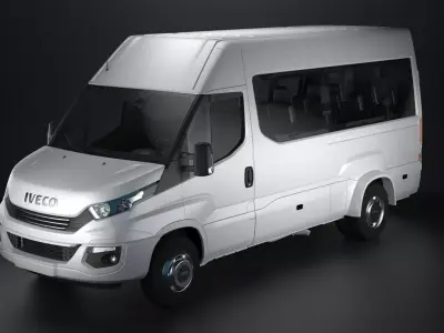 Iveco Daily Minibus 3D model