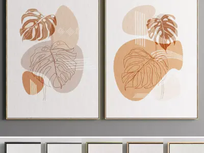 Photo Frame 29 Low-poly 3D model