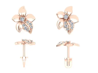 Earrings 32 3D print model