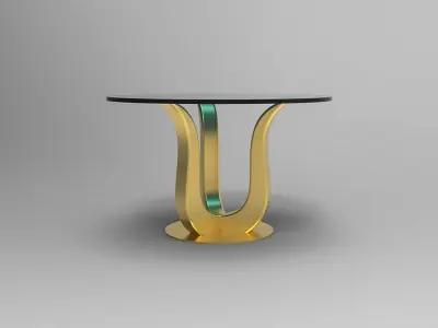 Dining Table Free 3D print model