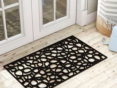 Loop Utility Outdoor Door Mat 3D model