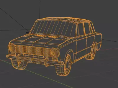 LADA VAZ 1200 3D model