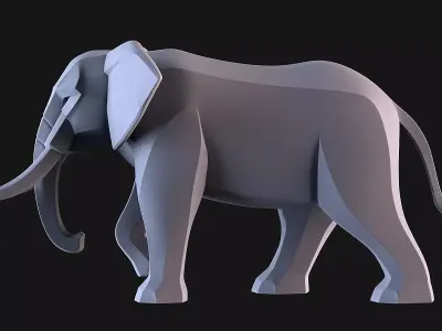 Elephant 3D print model order