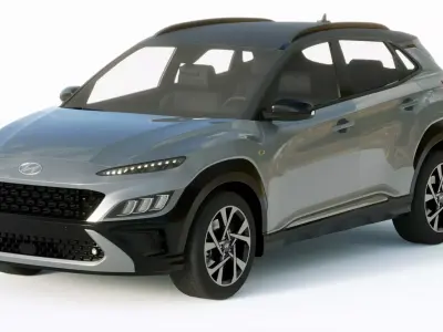 Hyundai Kona 2021 3D model