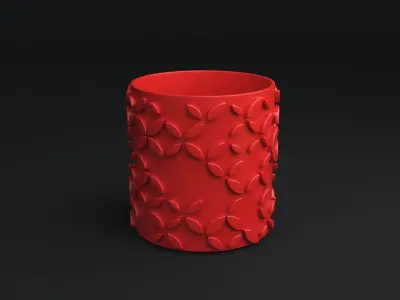 Pot 3D model 3D print model 18  3D print model