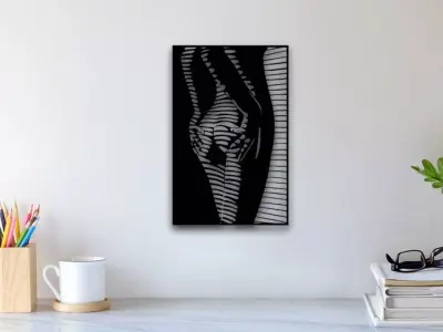 Shadow Art Wall Art 3D print model