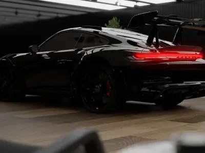 Porsche 911 GT3 RS 3D model