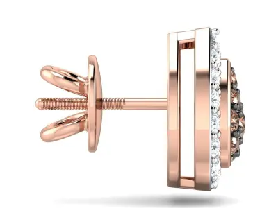 SWAZ12ER diamond pear shaped pendant 3D print model