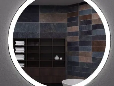 Illuminated Mirror 25 3D model