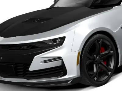 Chevrolet Camaro Convertible SS 1LE 2019 3D model