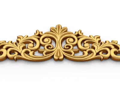 carved classic decorative ornament cnc 3d printing stl 29 3D print model