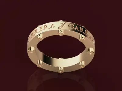 Carrera Ring 3D print model