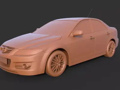 Mazda 6 3D print model